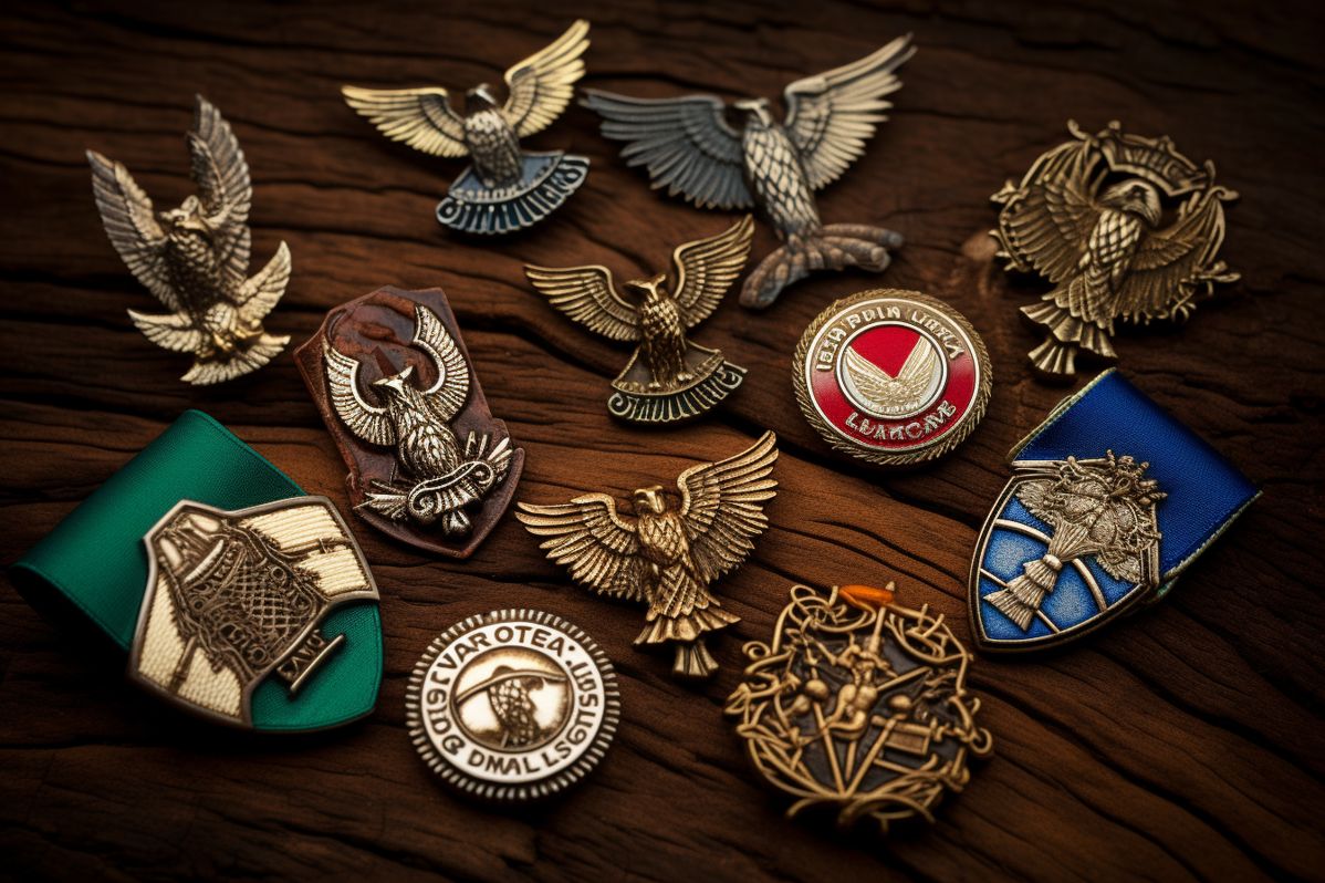 Eagle Scout badges