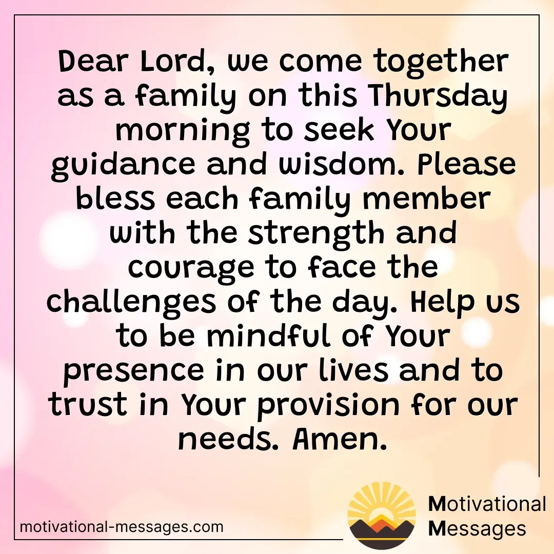 Family Guidance and Wisdom Blessing Card