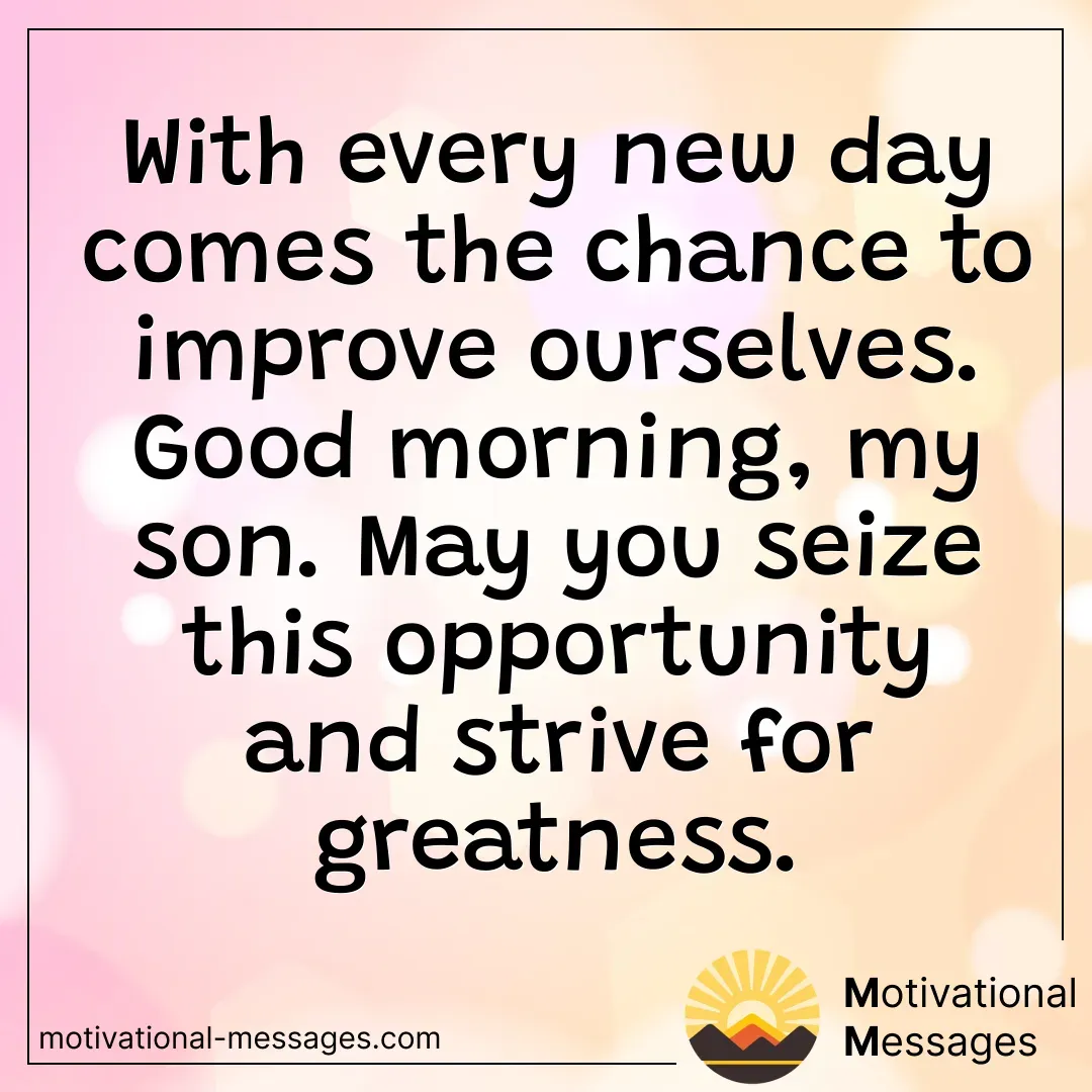 Opportunity for Greatness card