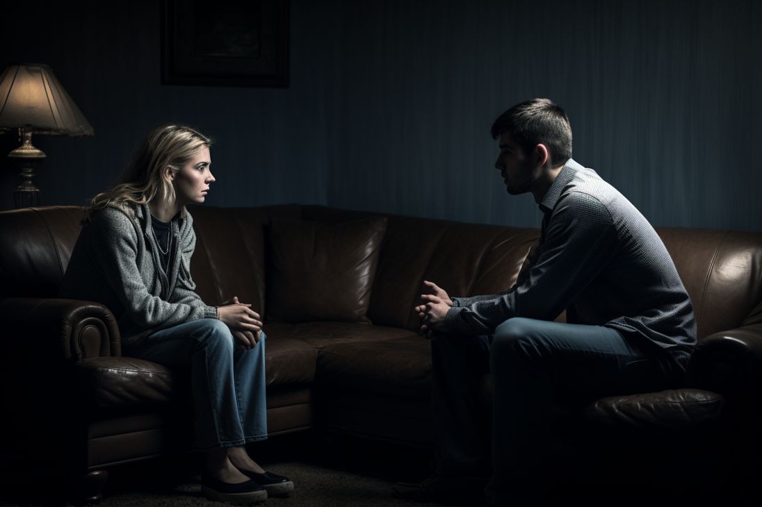 Photo of a counseling session for grieving parents