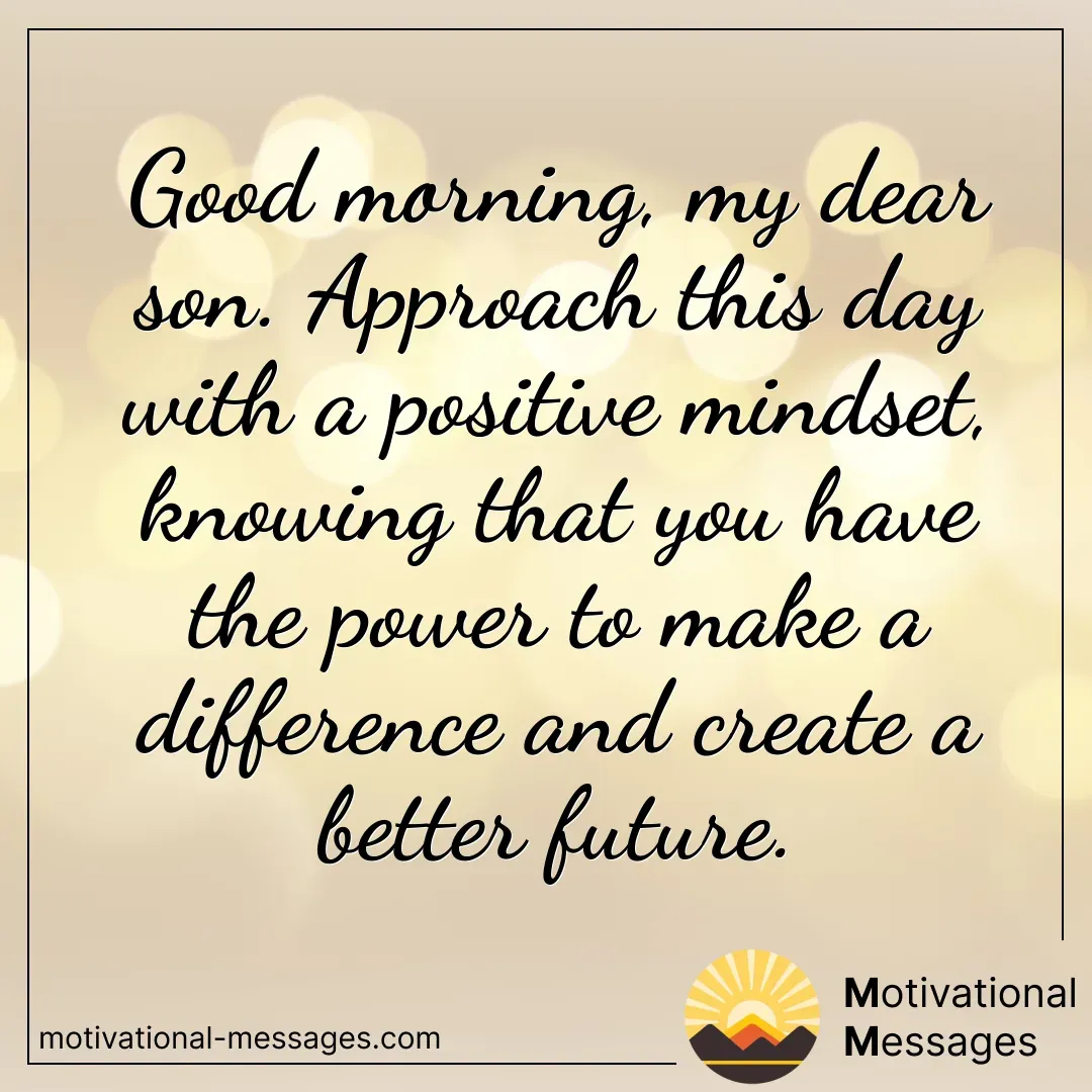 Positive Mindset and Power Quote Card