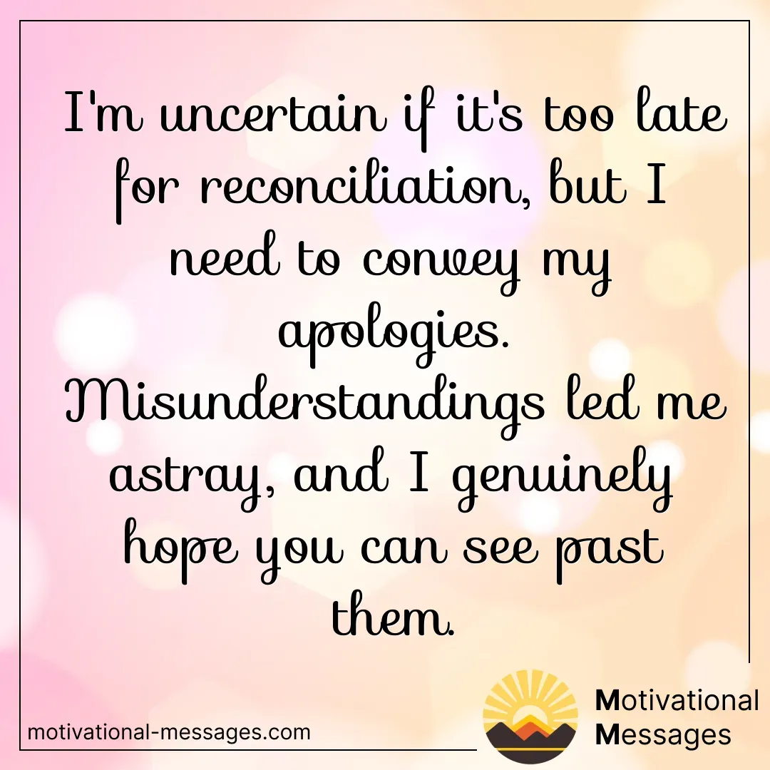 Reconciliation and Apologies Card