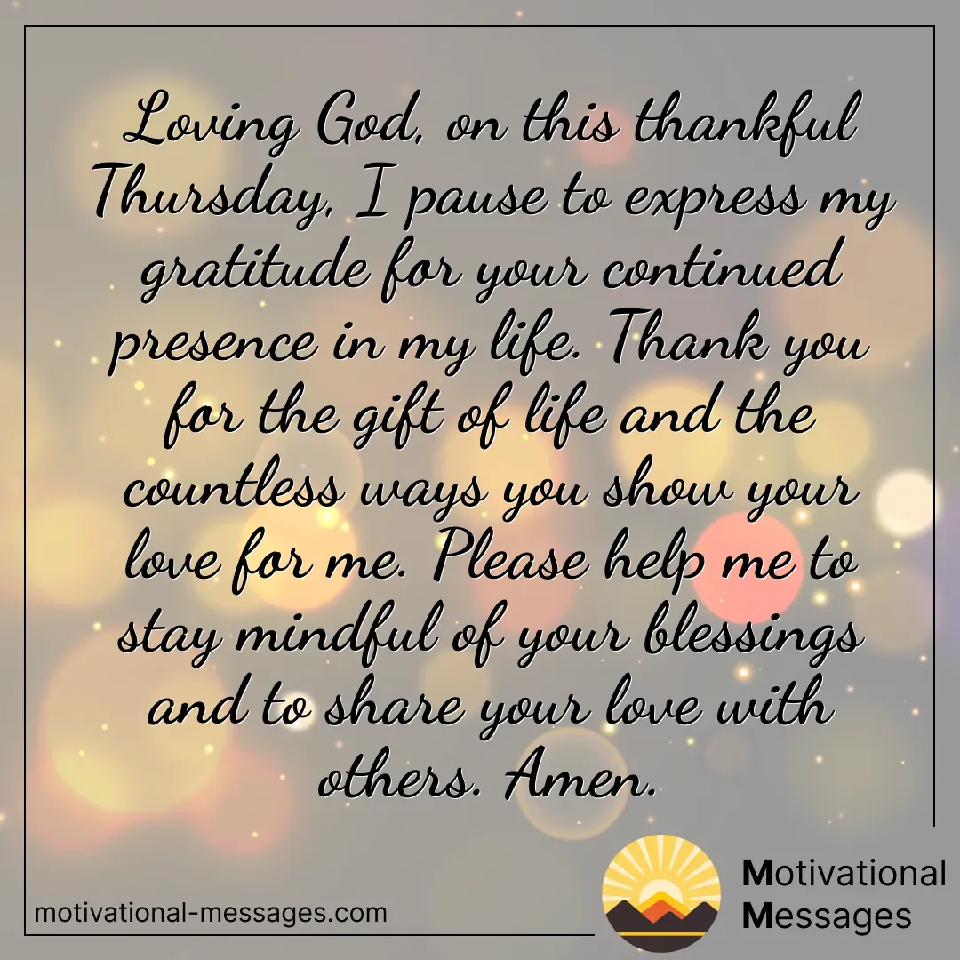 Thankful Thursday Gratitude Card