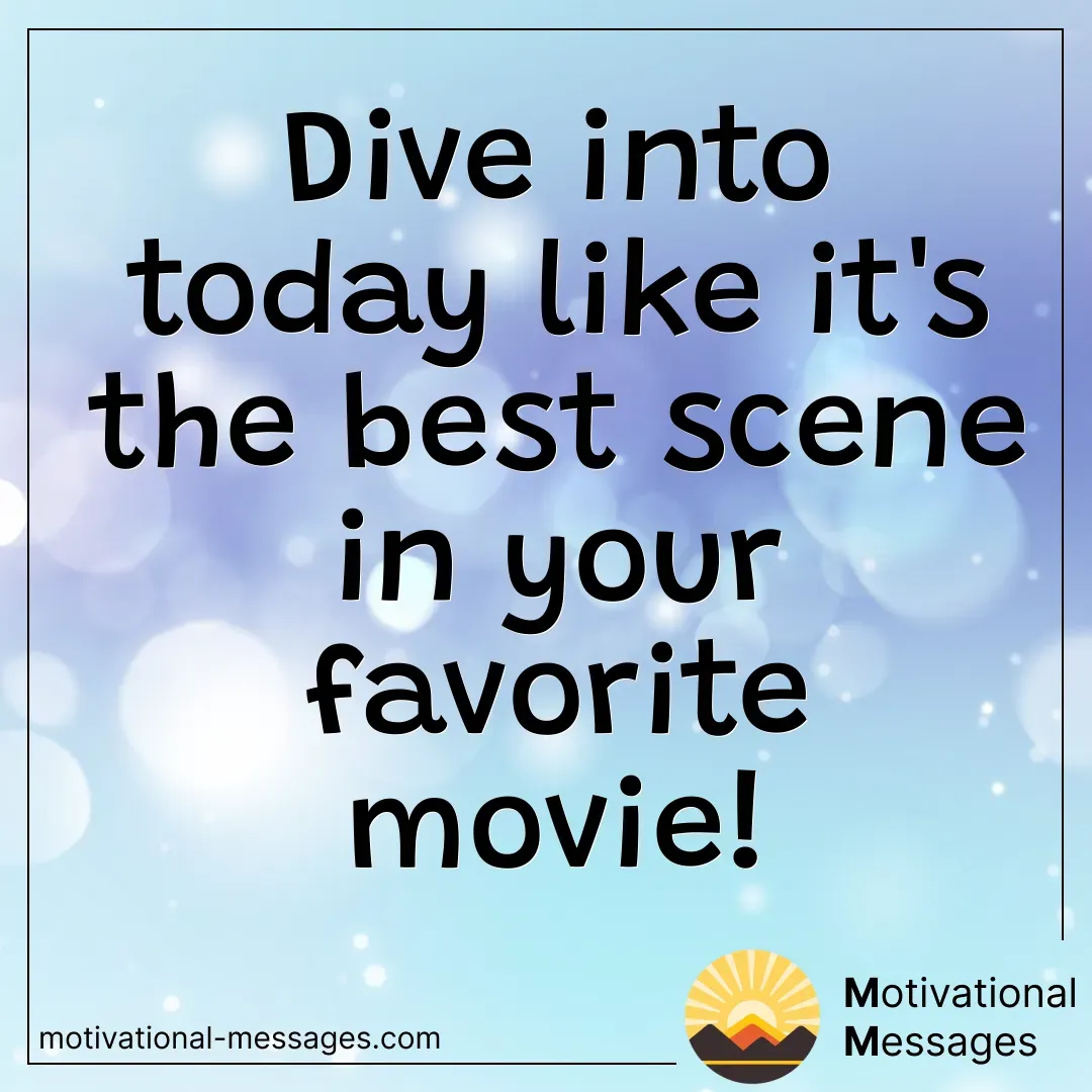 Dive into Today Blessing Card