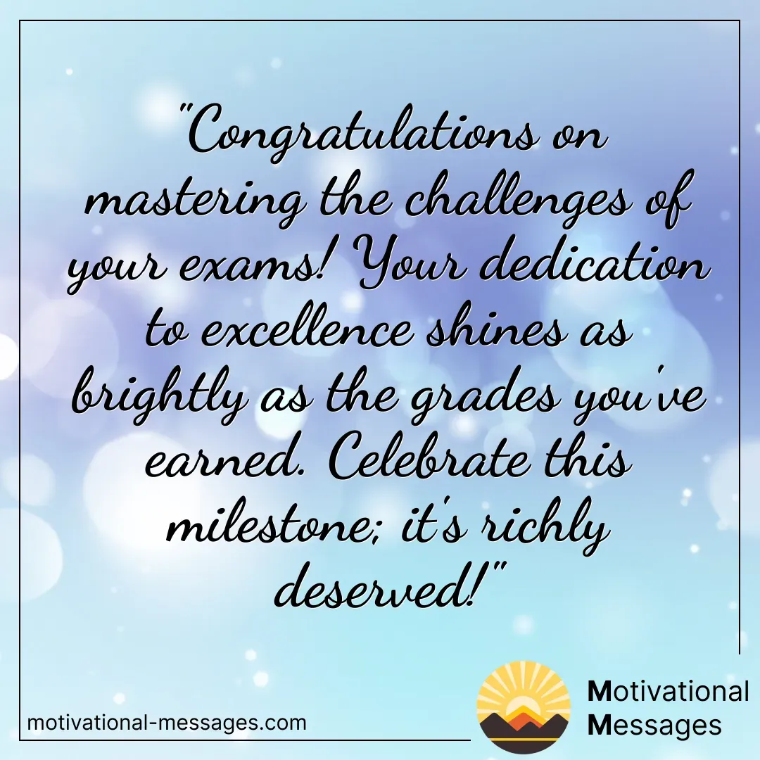Exams Challenges Celebration Card