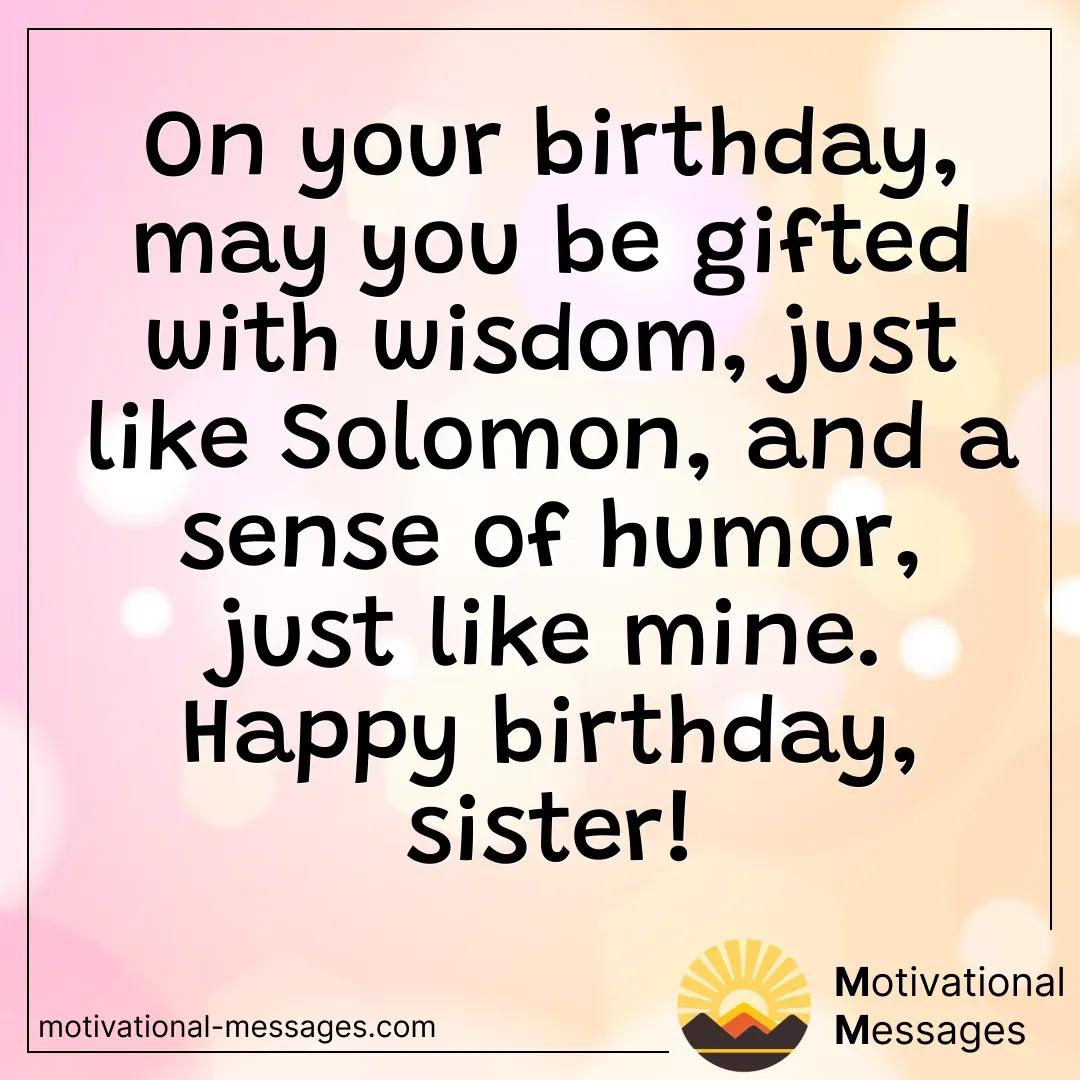 Birthday Wisdom and Humor Card