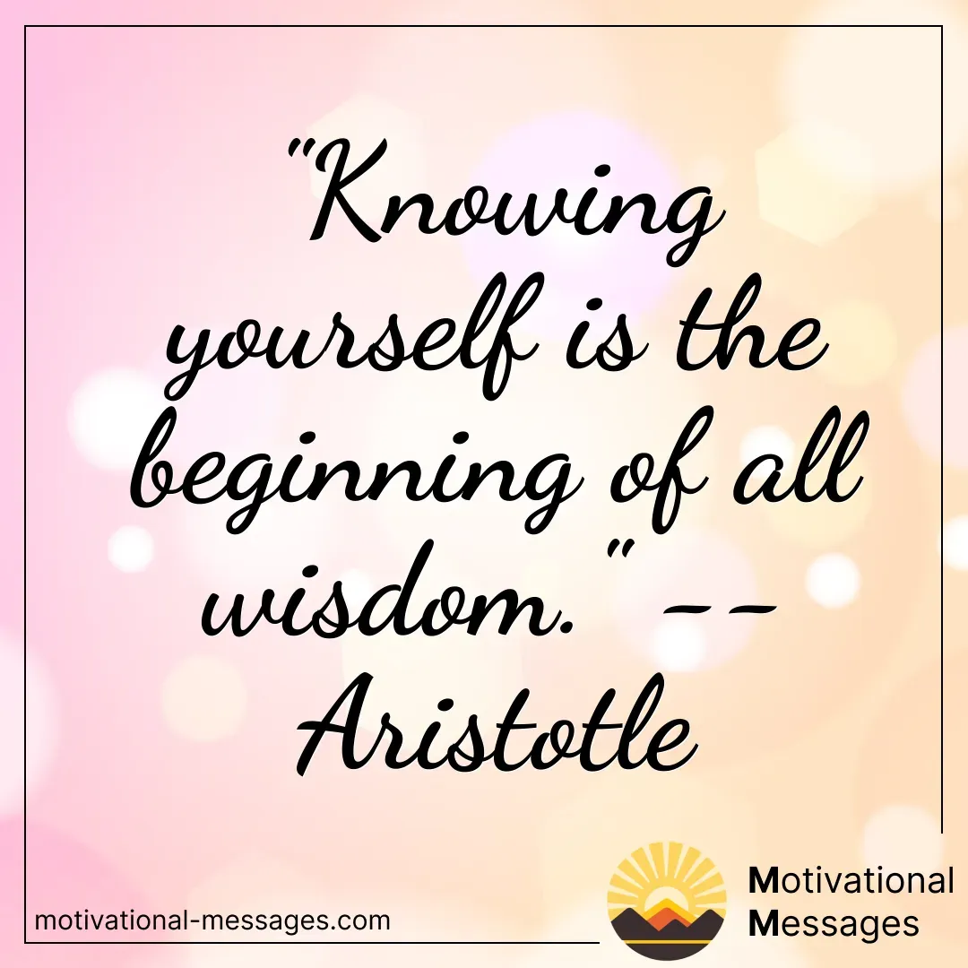 Knowing Yourself Wisdom Card