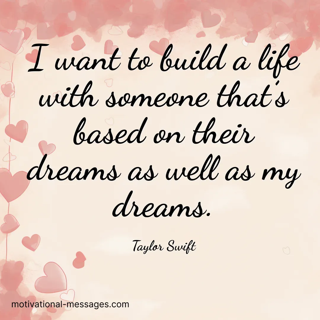 Build a Life with Dreams Quote Card