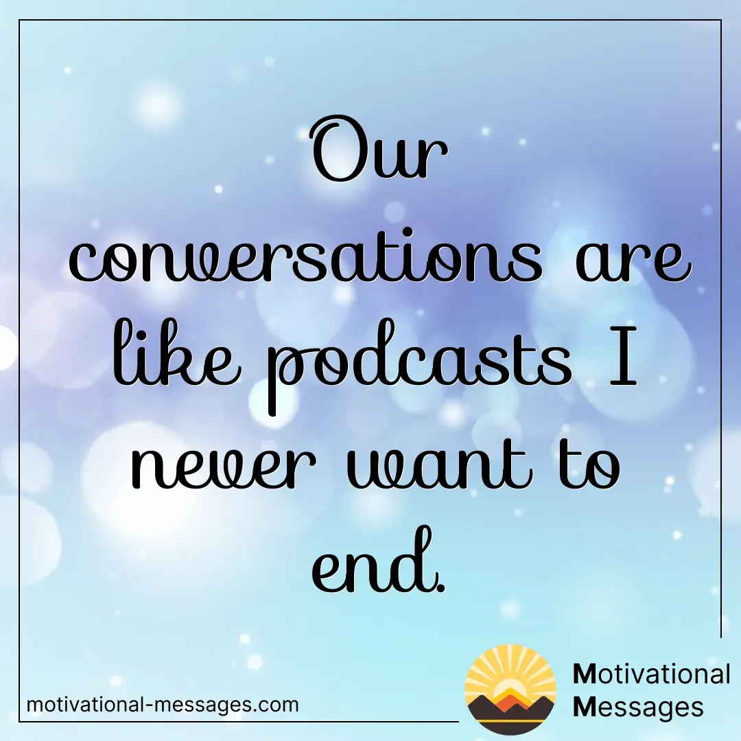 Conversations Like Podcasts Card