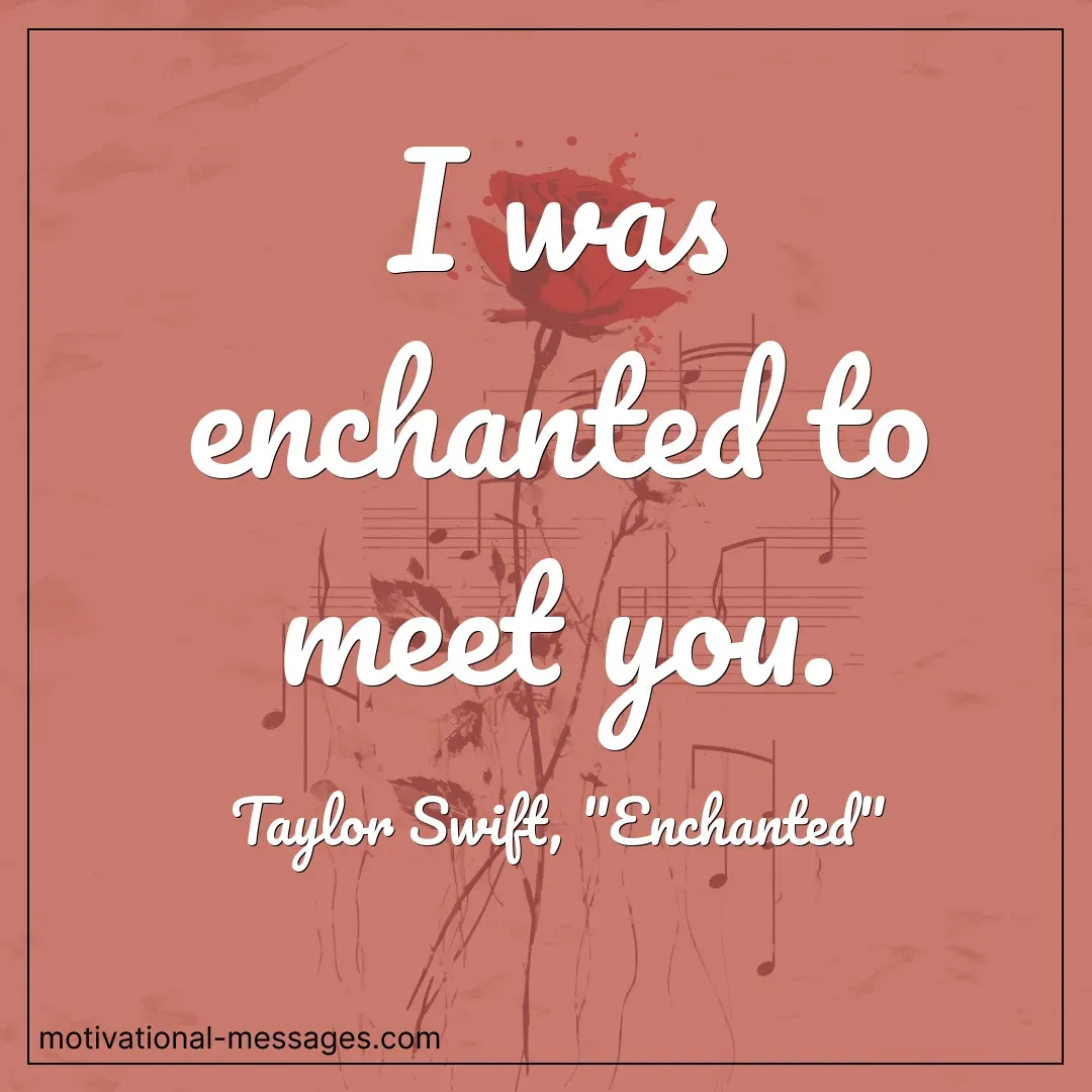 Enchanted Meet Card
