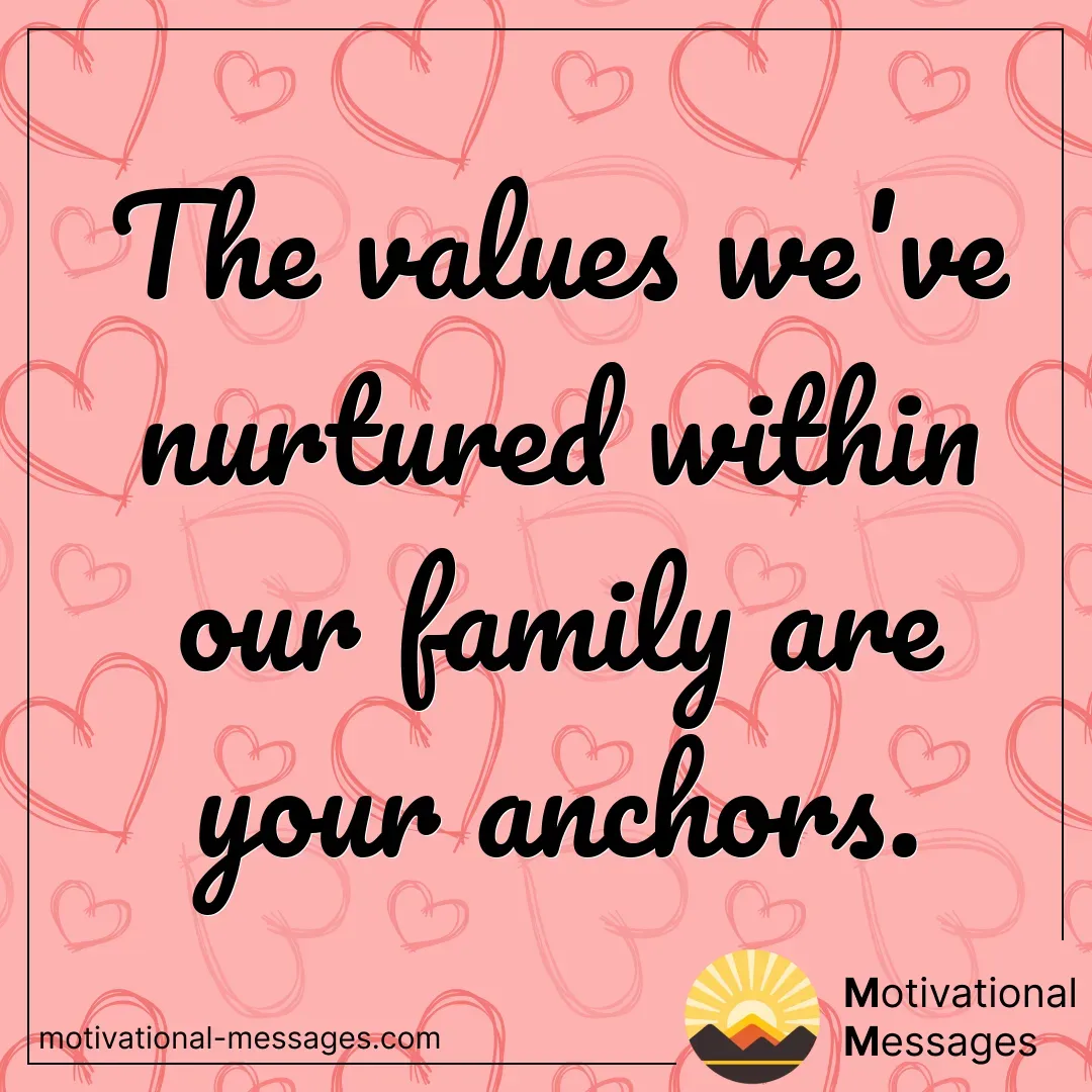 Family Values Anchors Card