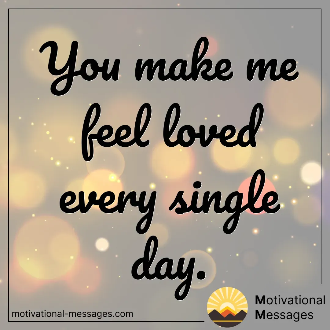 Feel Loved Every Day card