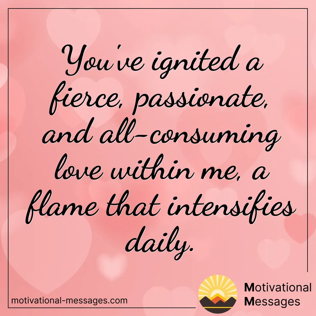 Fierce and Passionate Love Card