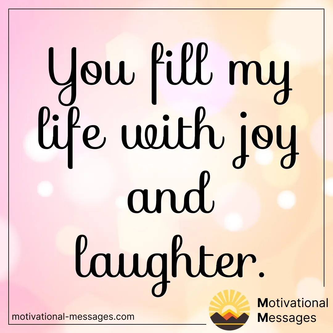 Joy and Laughter Quote Card