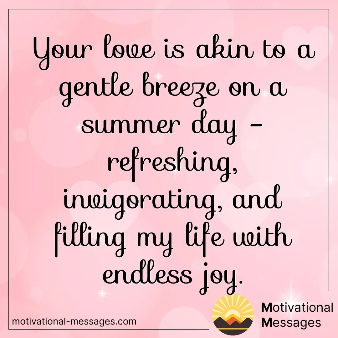 Love Gentle Breeze Summer Card