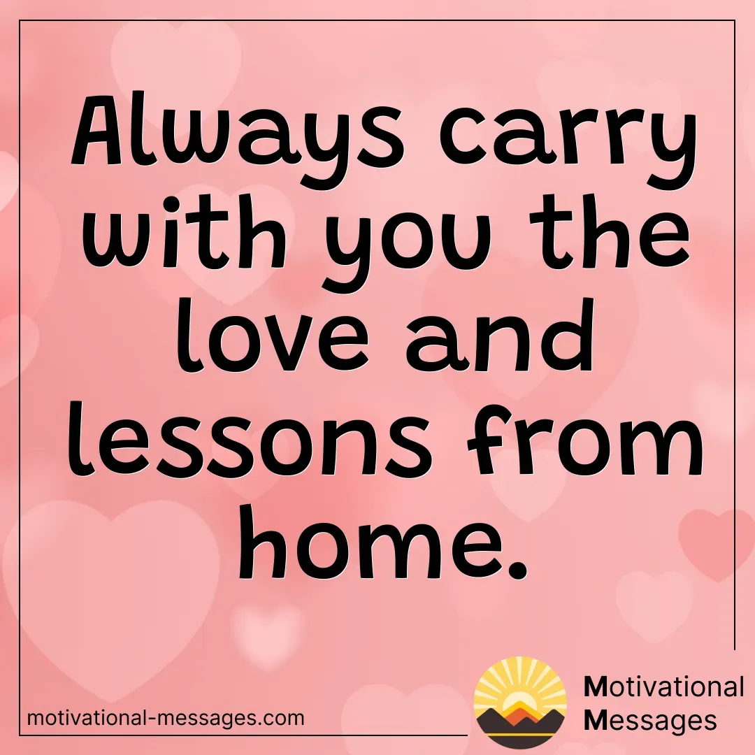 Love and Lessons from Home Card