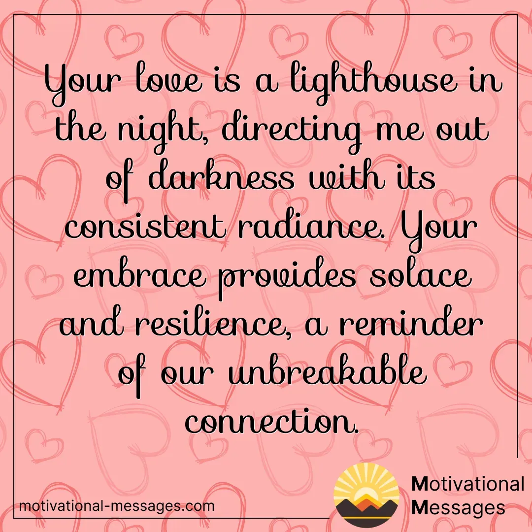 Love Lighthouse in the Night Card