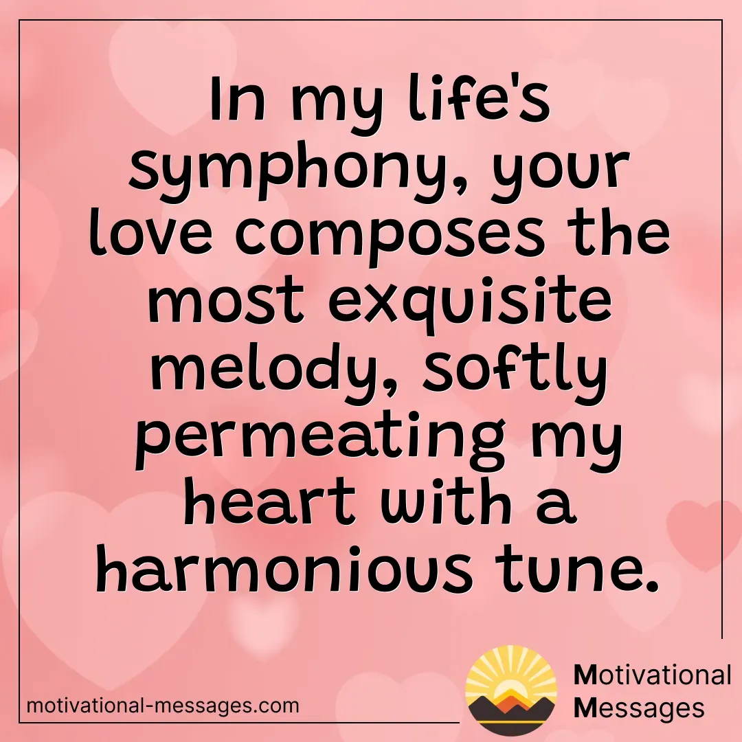 Love Symphony Melody Card