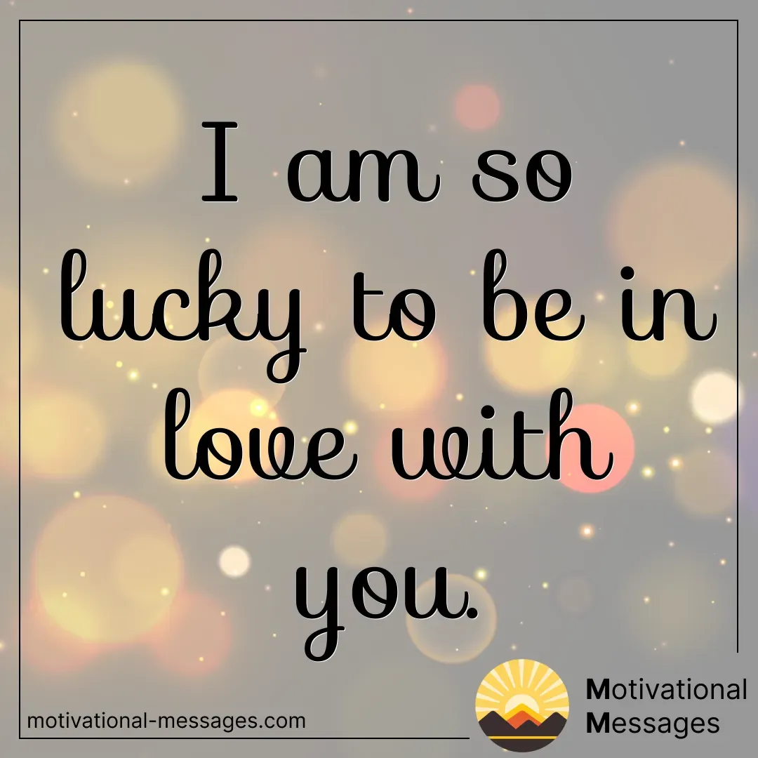 Lucky in Love Card