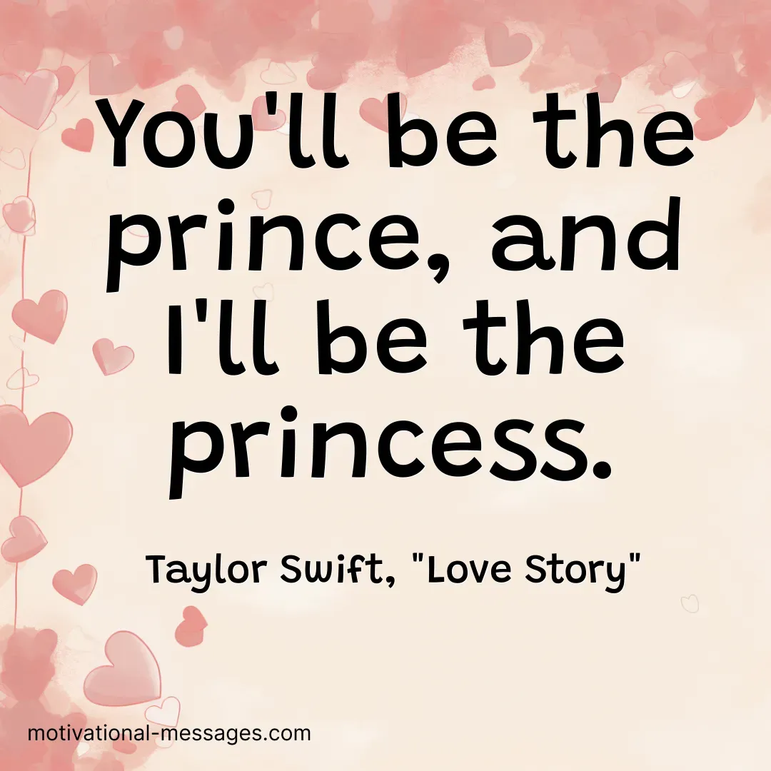 Prince and Princess Quote Card