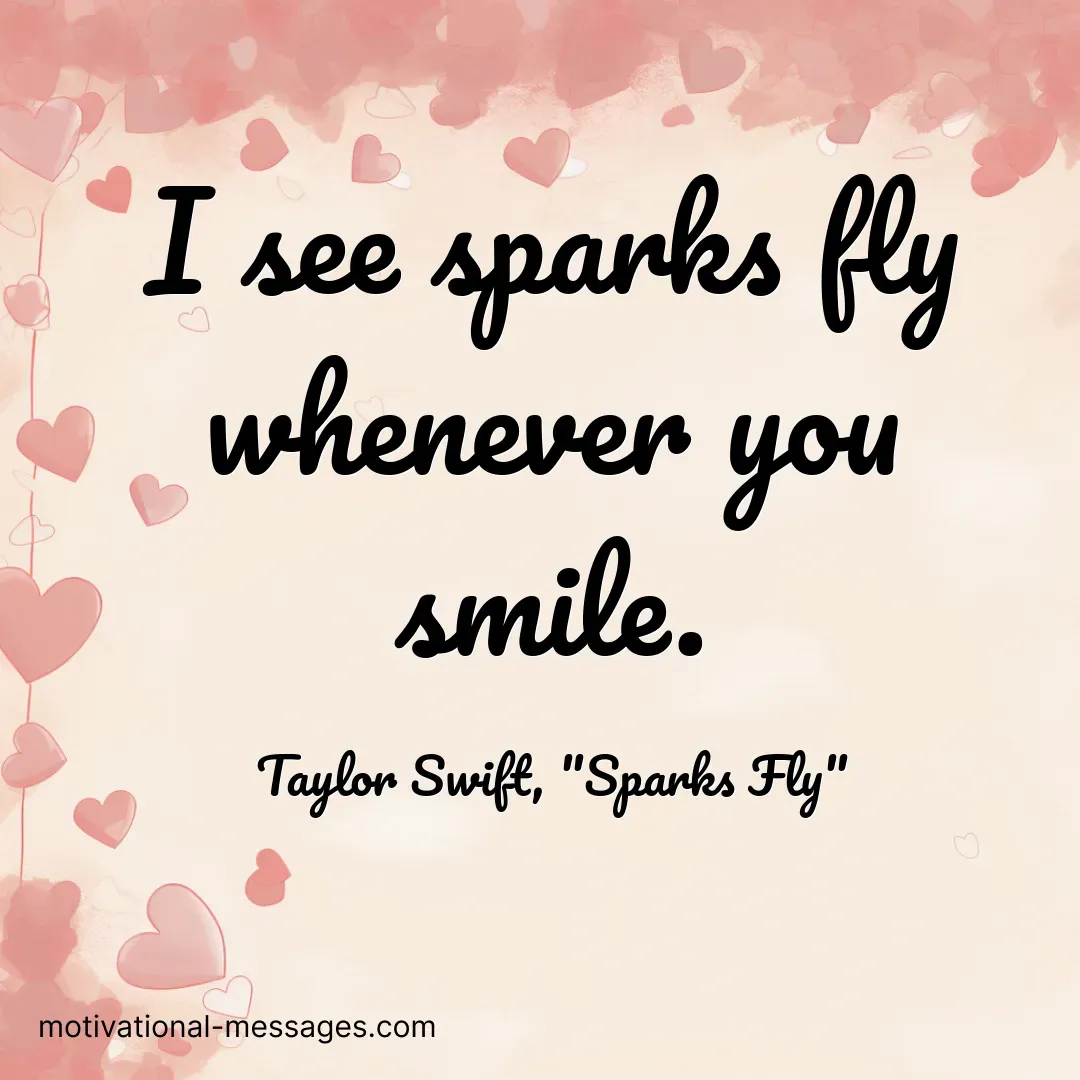 Sparks Fly Smile Card