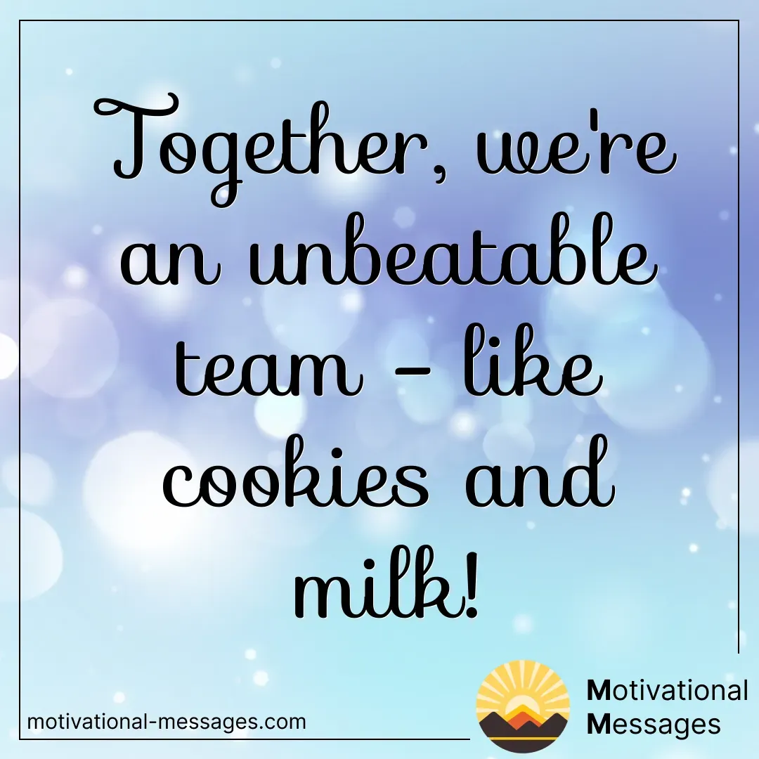 Unbeatable Team - Cookies and Milk