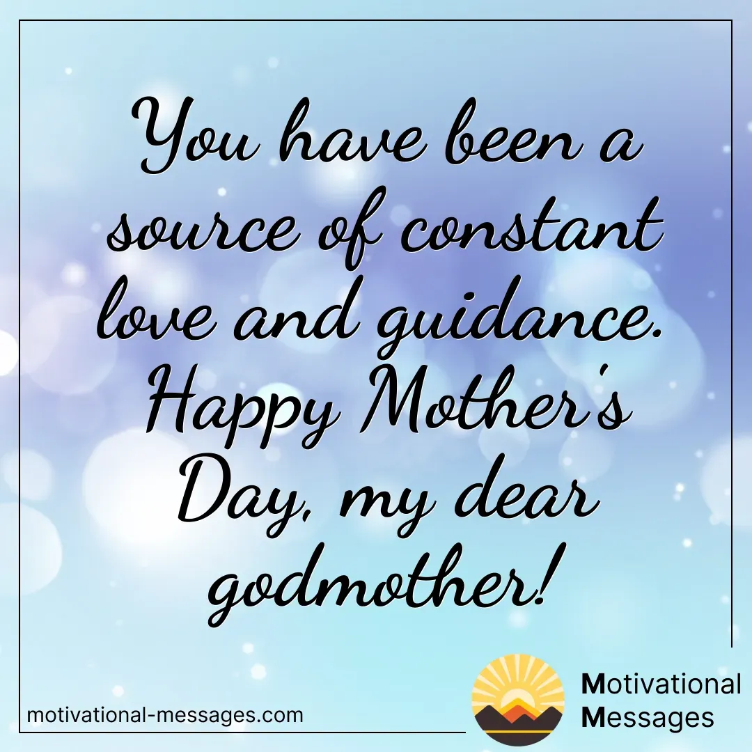 Constant Love and Guidance Mother's Day Card