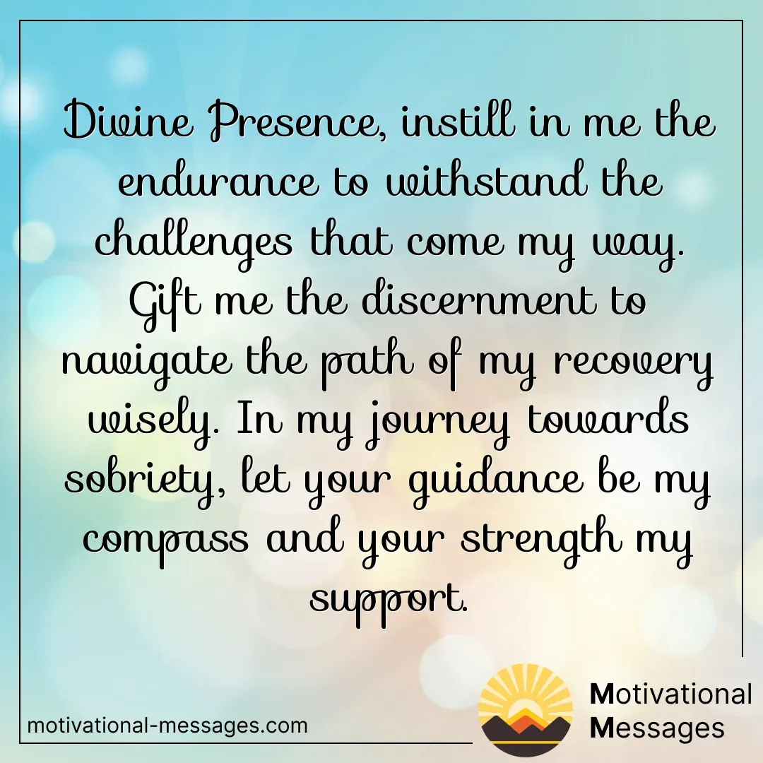 Divine Presence Endurance Card