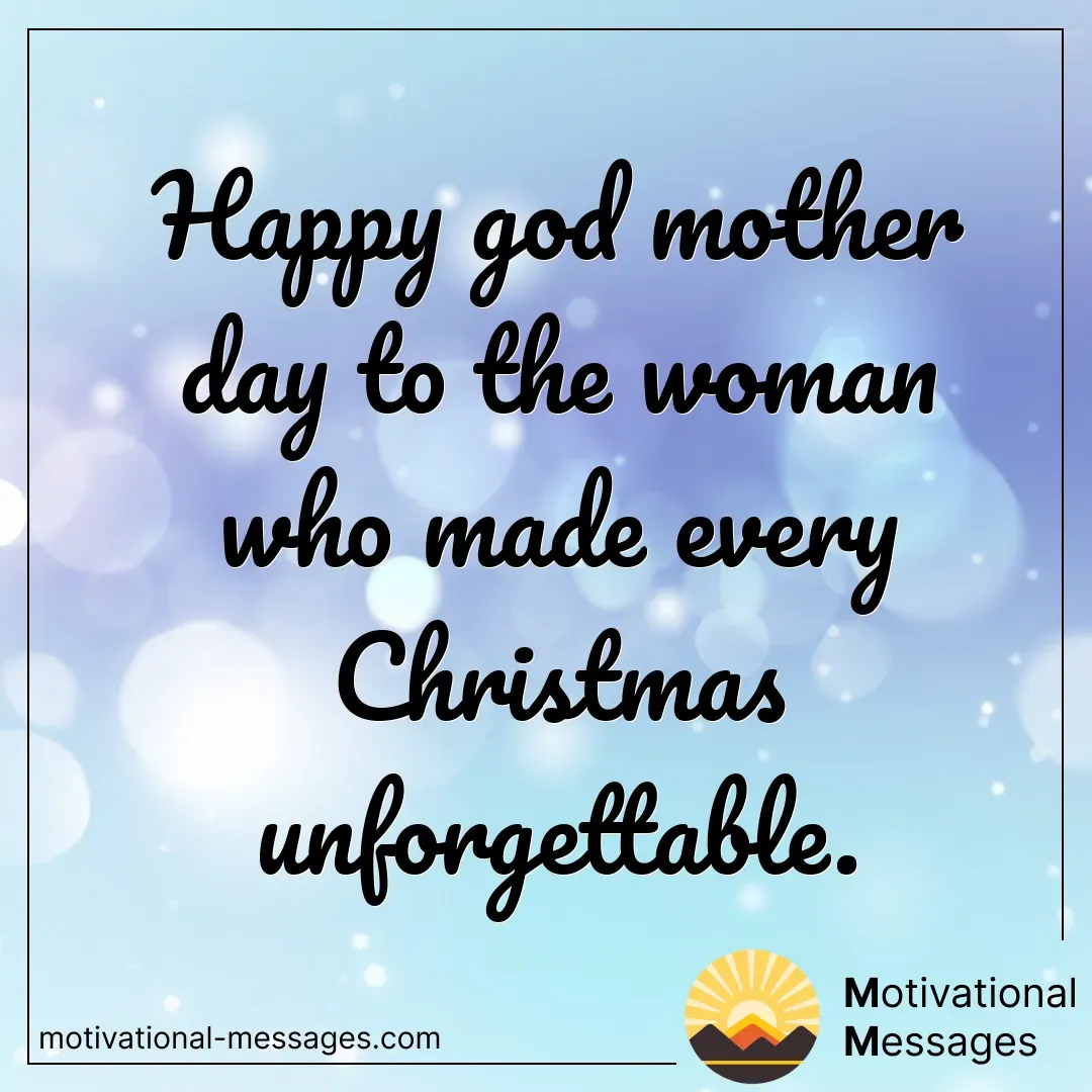 Happy God Mother Day card