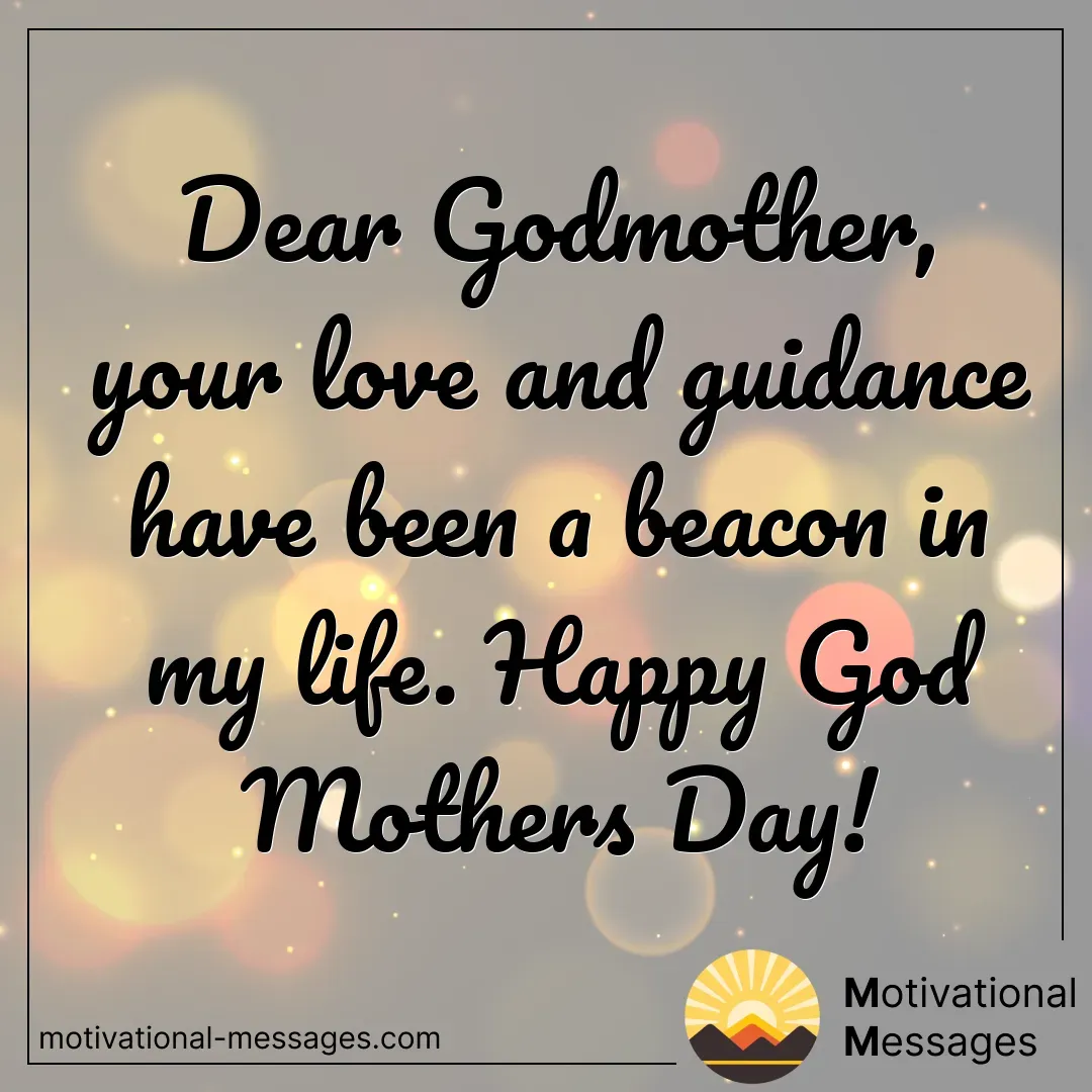 Godmother Love and Guidance Card