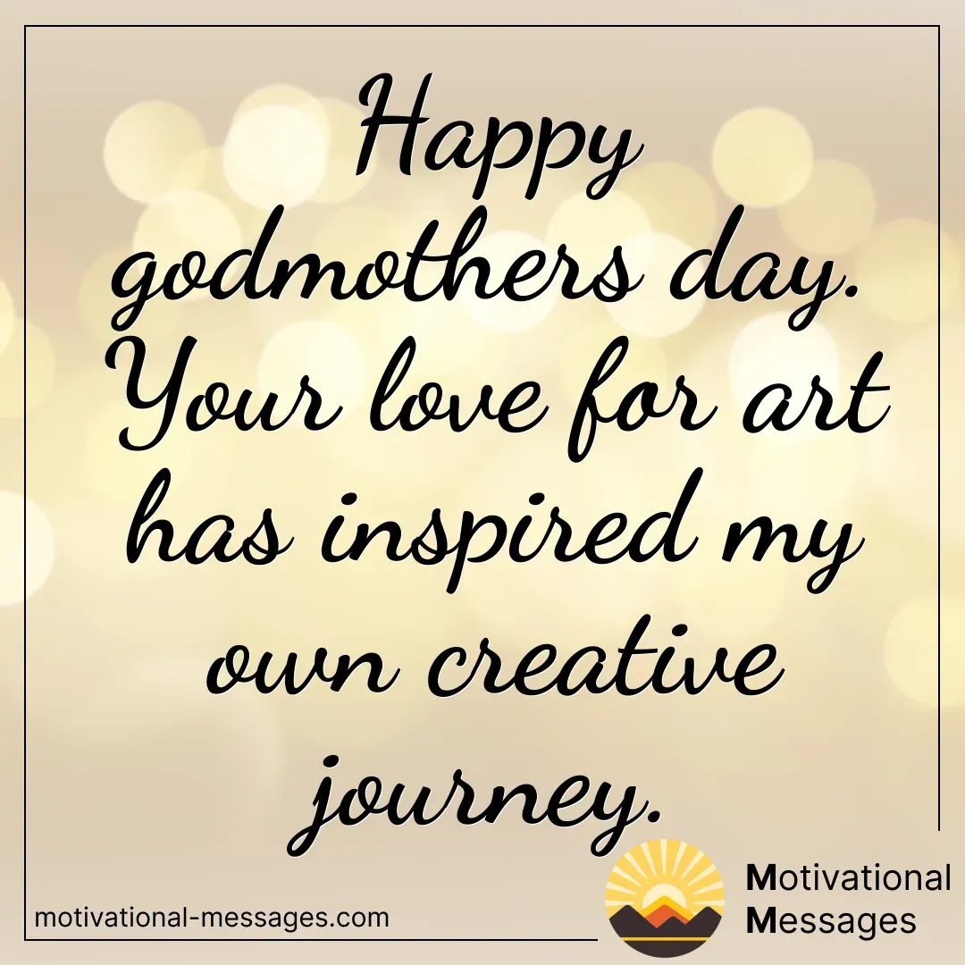 Happy Godmothers Day Art Card