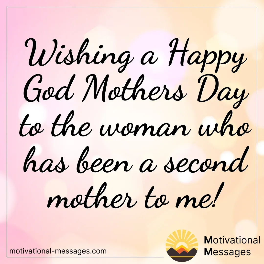Happy God Mothers Day card