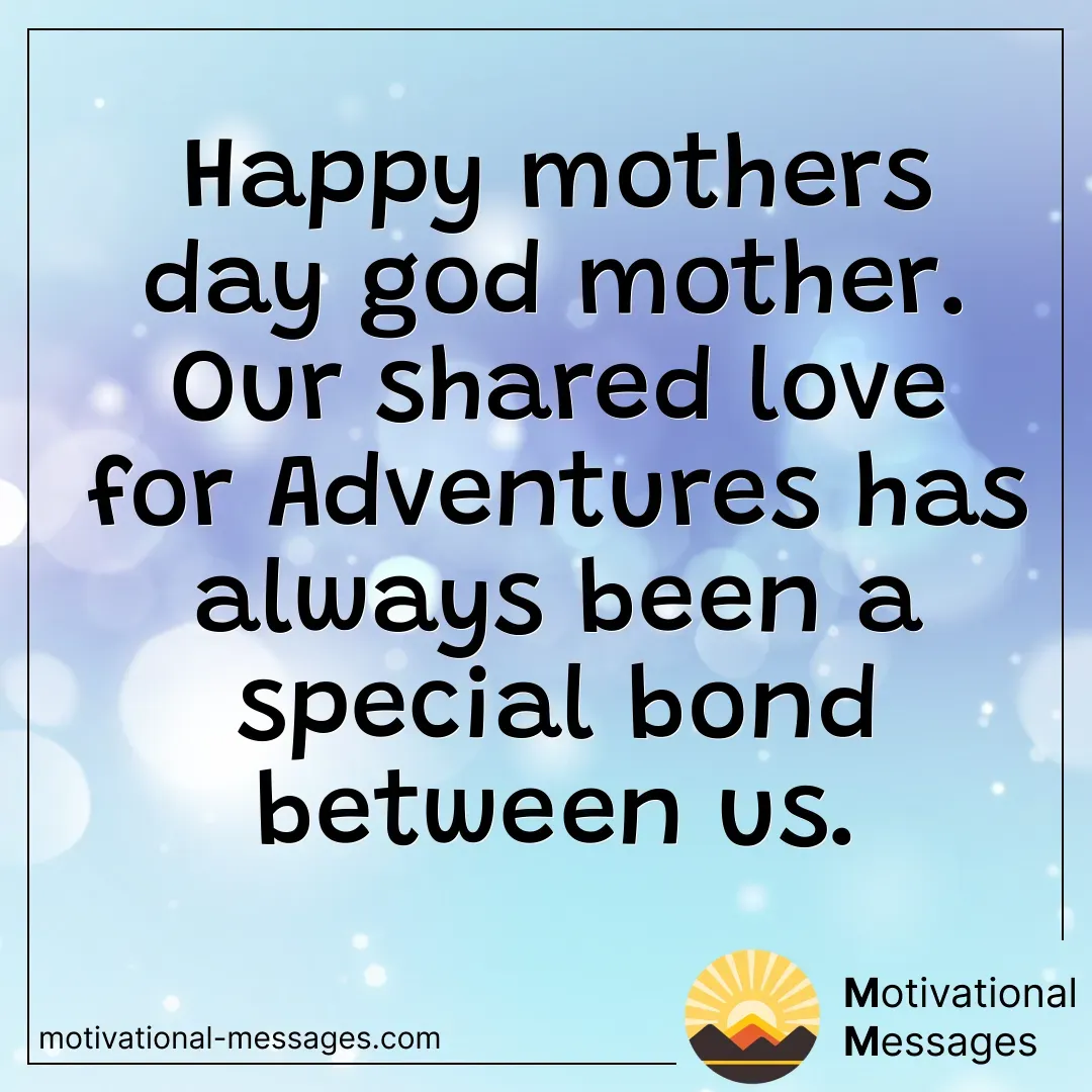 Happy Mothers Day God Mother Adventures Card