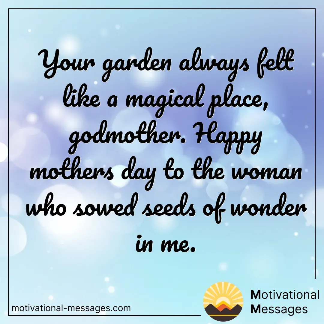 Magical Garden Mother's Day Card