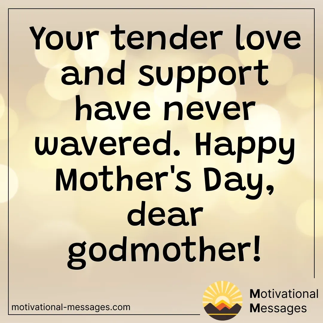 Tender Love and Support Mother's Day Card